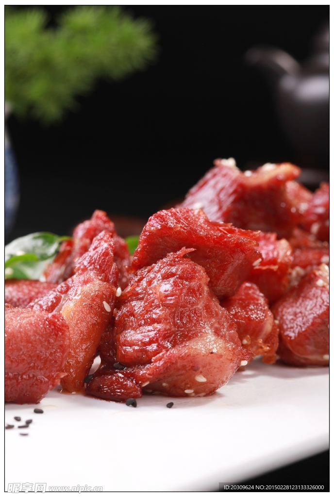 发财牛肉一份