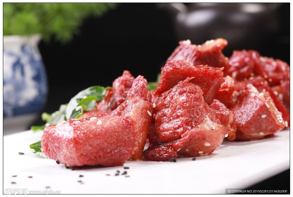发财牛肉一份