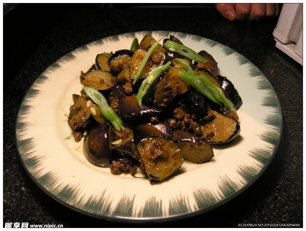 牛肉沫炒茄子