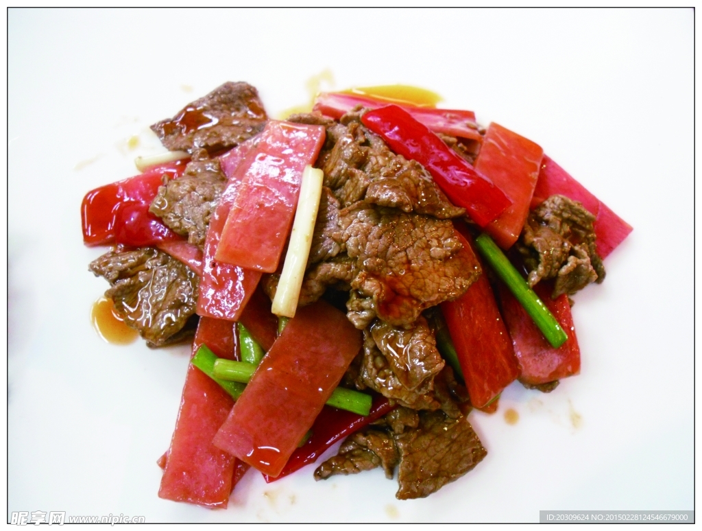 泡菜煸牛肉