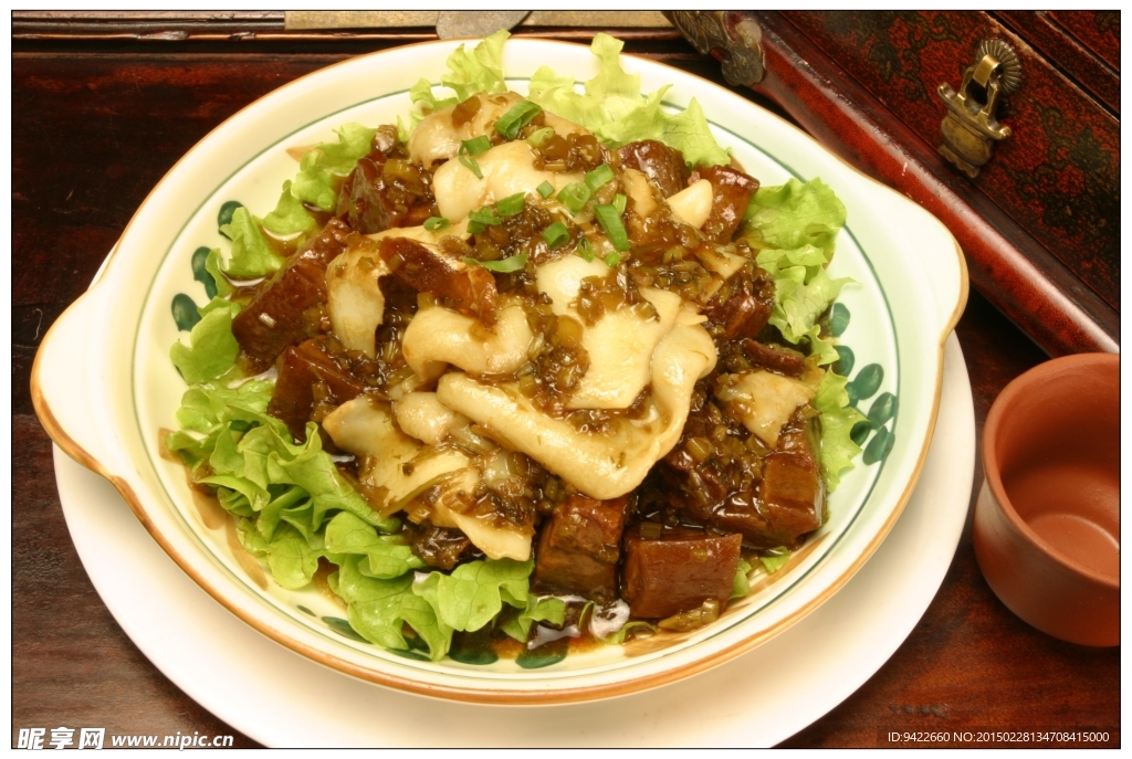雪菜目鱼烤肉
