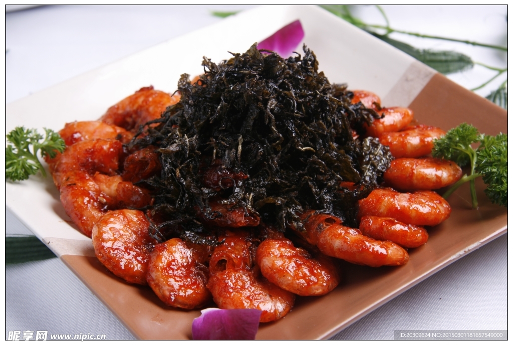 高山茶香虾