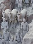 兵马俑1号坑局部