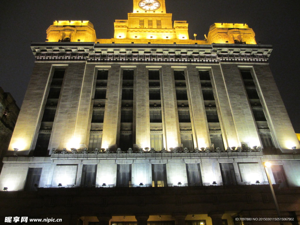 外滩欧式建筑   外滩夜景