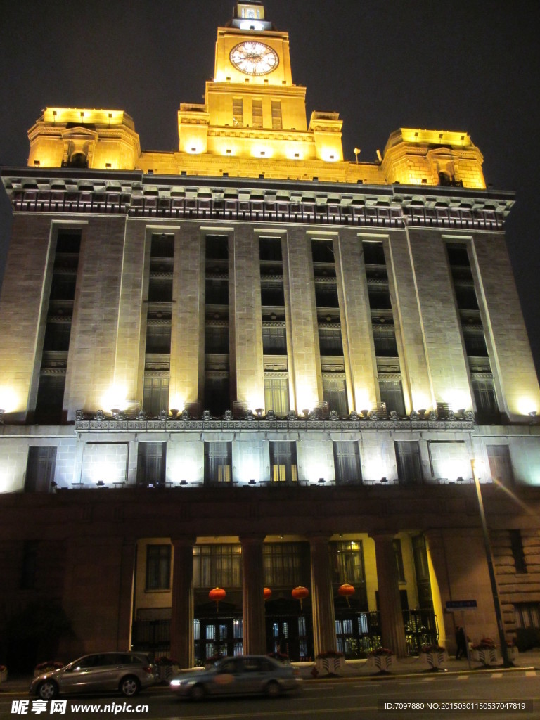 外滩欧式建筑   外滩夜景