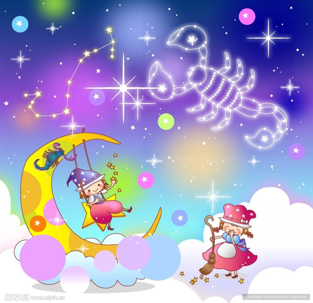 卡通星座