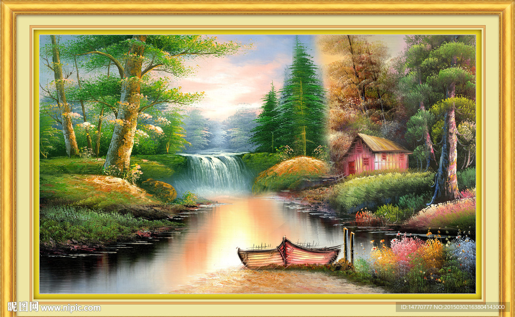 油画风景
