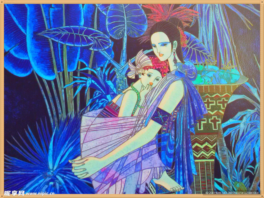 人物油画