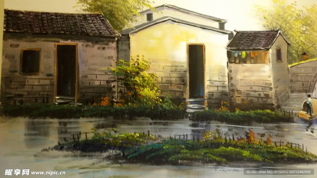 风景油画