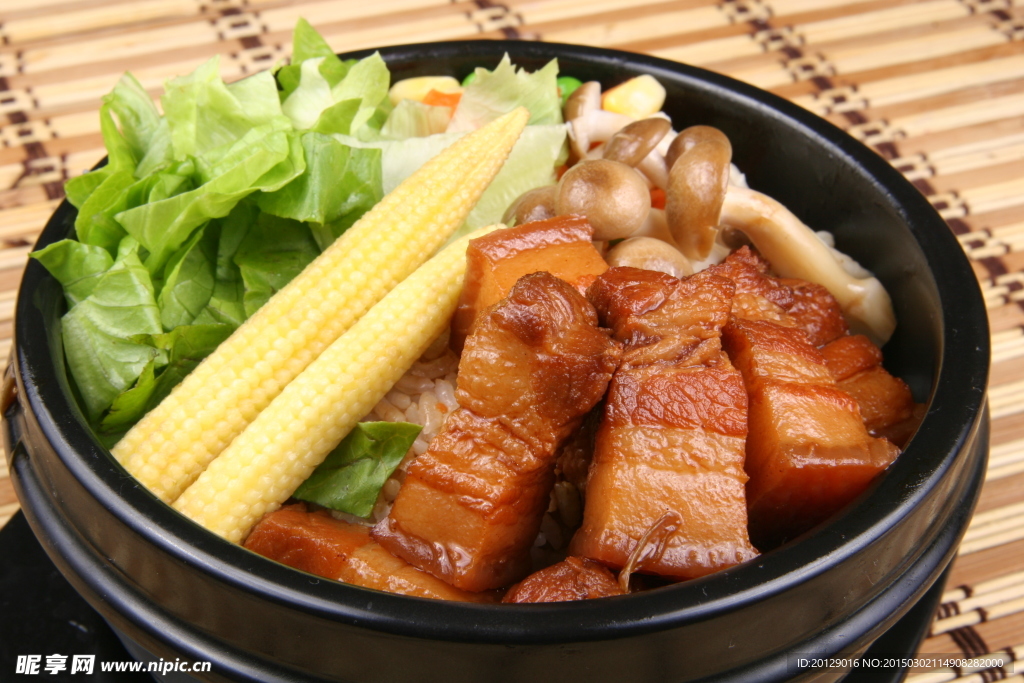 红烧肉饭