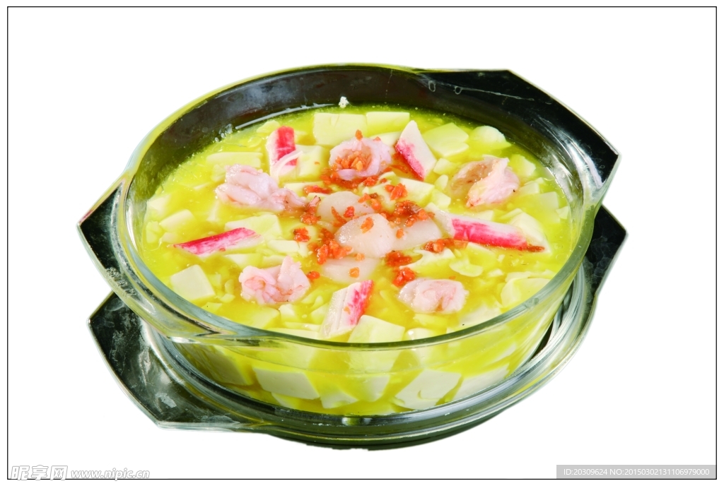 蟹黄海鲜滑豆腐