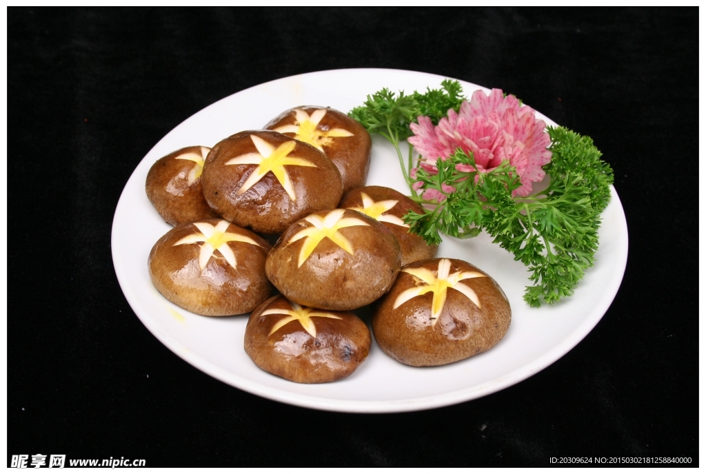 烤香菇