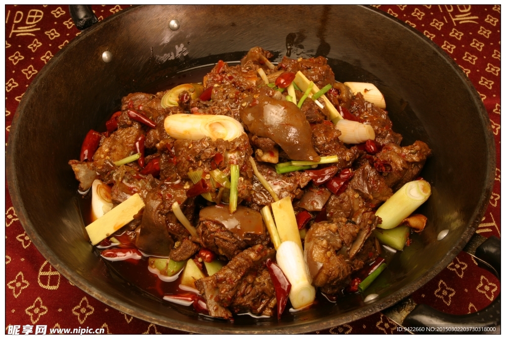 干锅狗肉