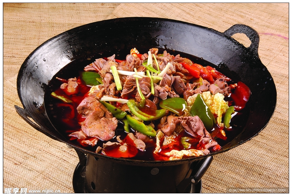 干锅鸡杂