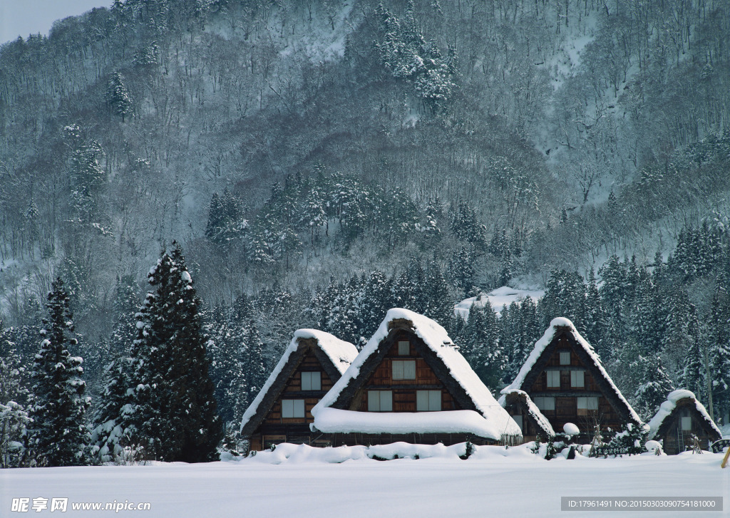 奥林匹克公园雪景