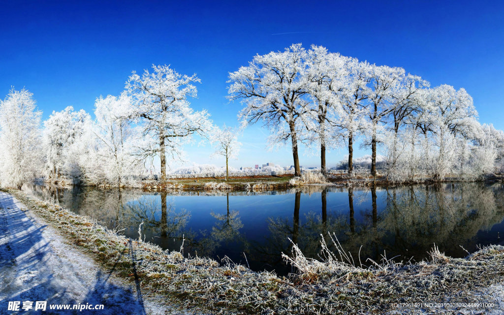 奥林匹克公园雪景