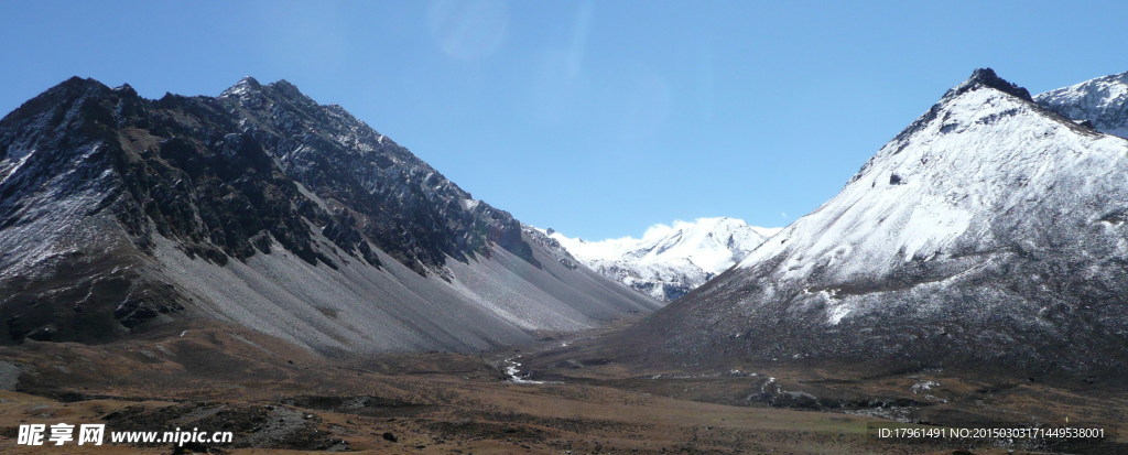 唯美不丹雪山