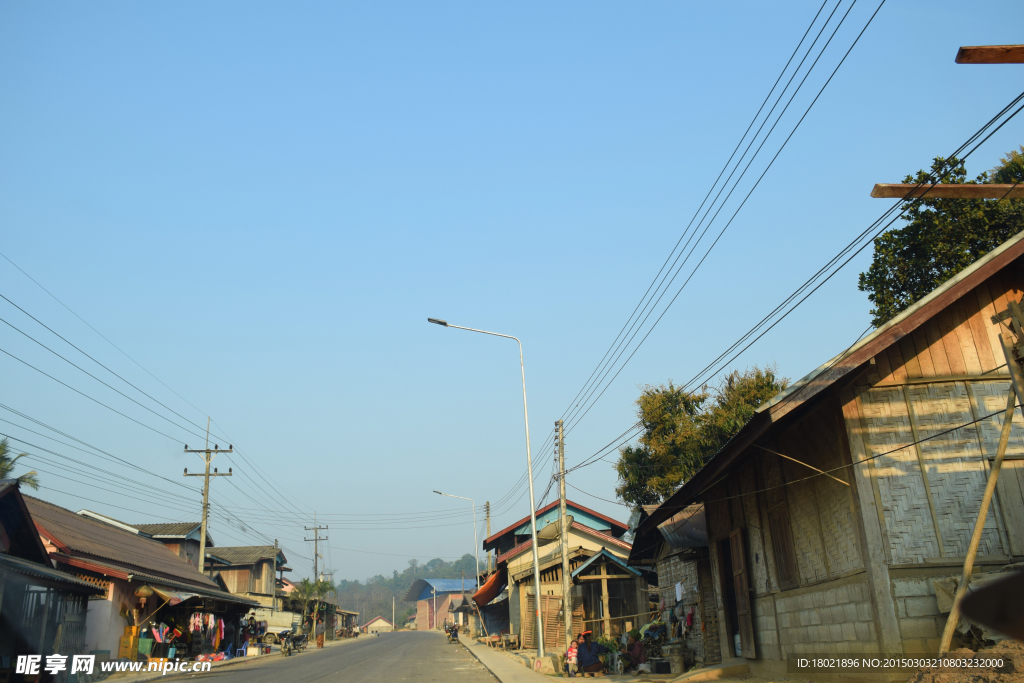 老挝城镇