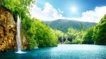 湖边美景