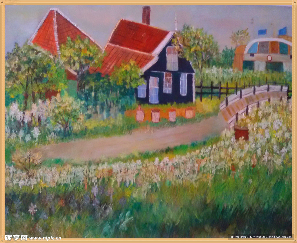 油画 风景