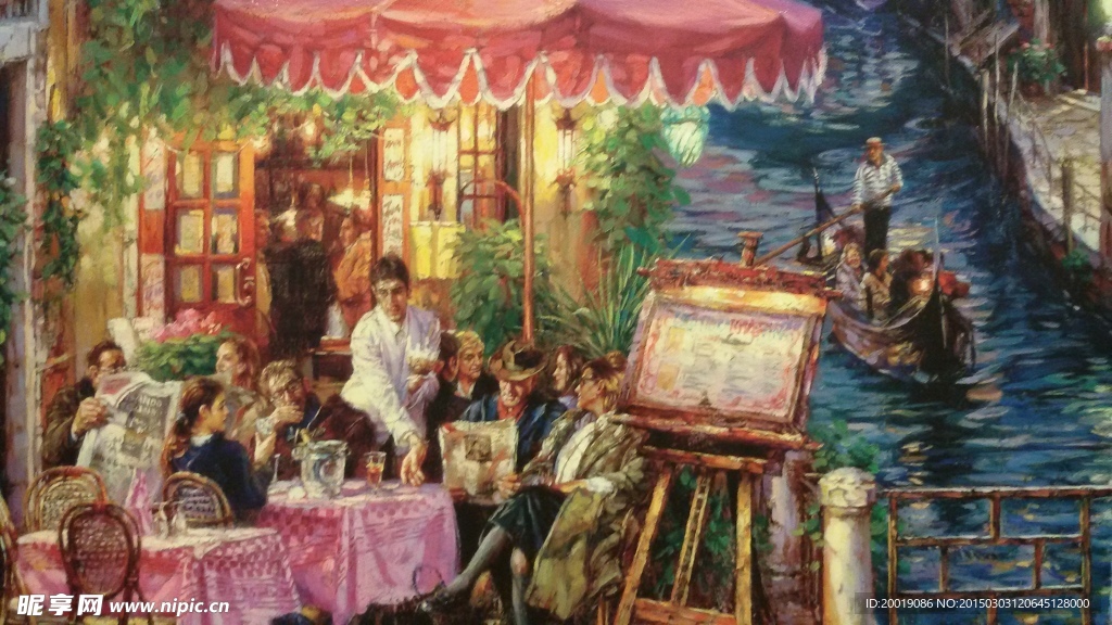 风景油画