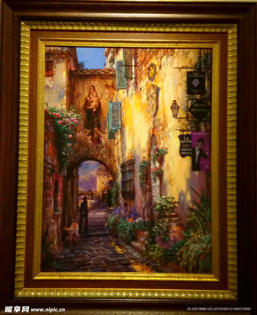风景油画