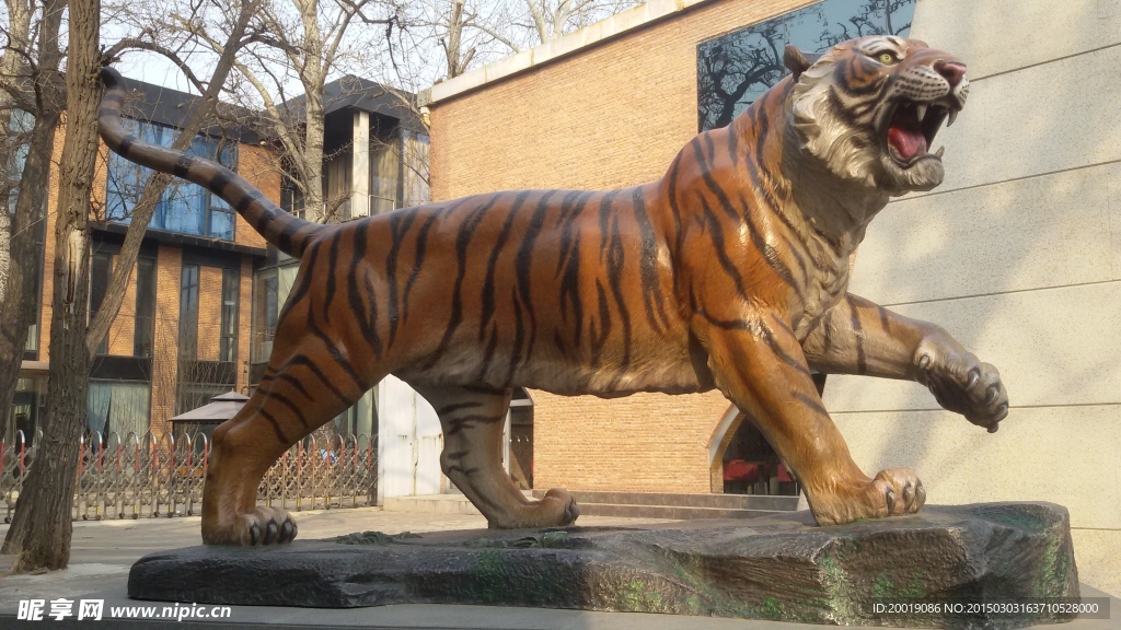 老虎雕塑