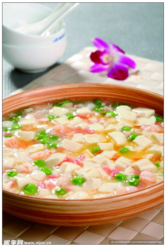 三鲜滑蛋豆花