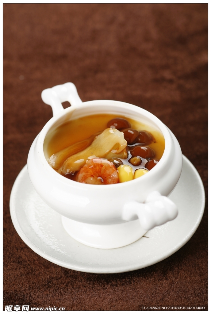 松茸蛋羹