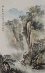方继良山水画欣赏