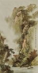 方继良山水画欣赏