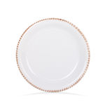 白色陶瓷沙拉盘
