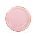 粉色陶瓷沙拉盘