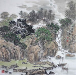 山泉碧溪深