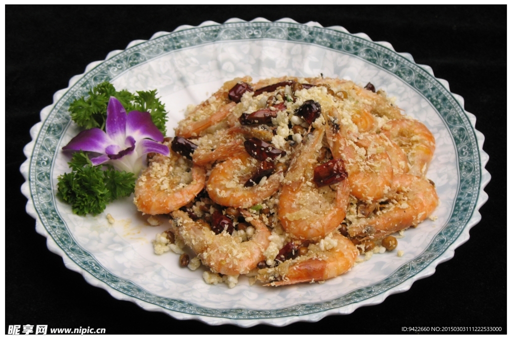 豆酥虾