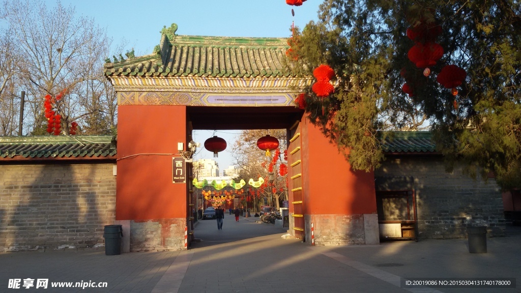 古代建筑大门