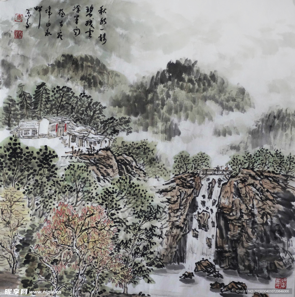 山水画