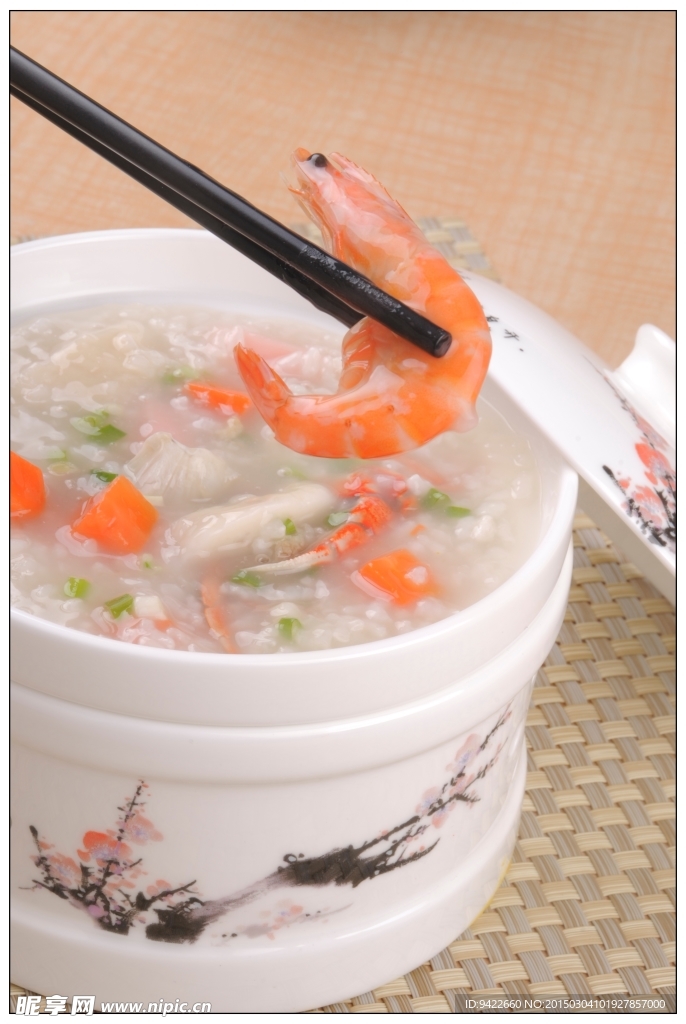 海鲜粥碗