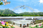山水风景画