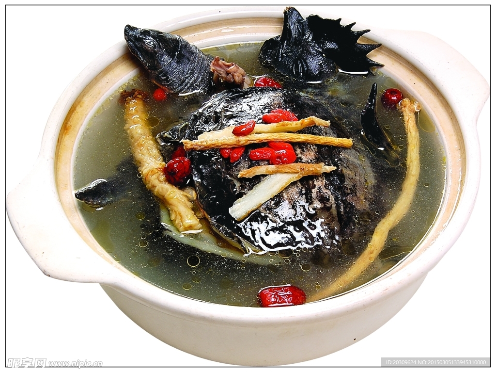 乌鸡甲鱼汤