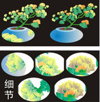 菊花盆栽