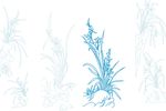 矢量兰花