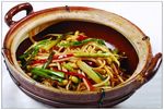 砂锅大豆芽