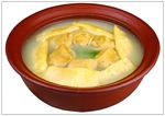 蛋饺百叶砂锅