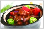 砂锅茄段煨肉