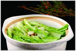砂锅油麦菜