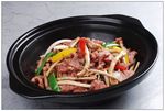 茶树菇煲煎牛柳