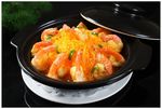 粉丝围虾煲