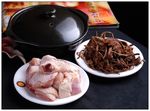 热茶树菇土鸡煲