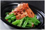 热培根豆角煲